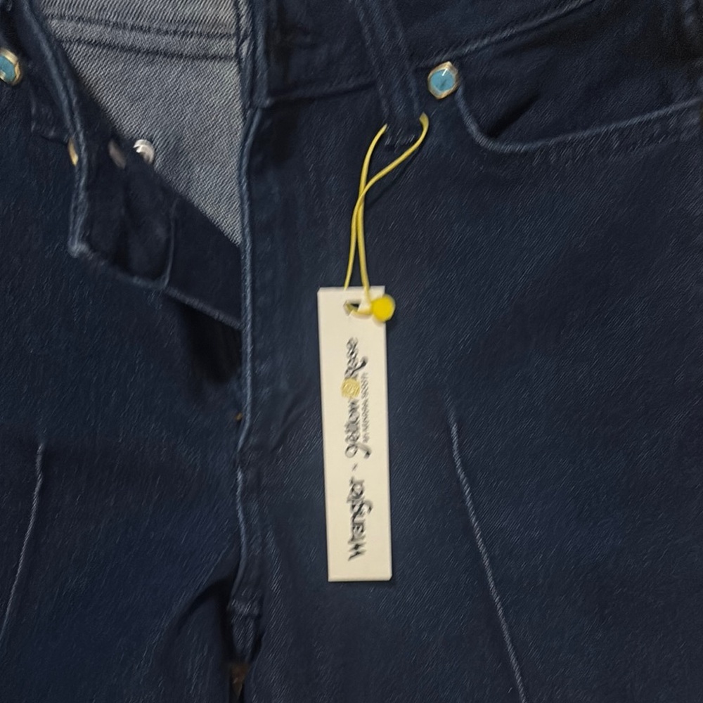 Wrangler X Yellow Rose by Kendra Scott High Rise Trouser - Picture 3 of 7